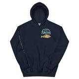 Design of Fishin For Tacos - Unisex Hoodie , the colour is