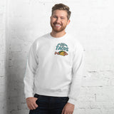 Design of Fishin For Tacos - Unisex Sweatshirt , the colour is