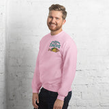 Design of Fishin For Tacos - Unisex Sweatshirt , the colour is