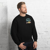 Design of Fishin For Tacos - Unisex Sweatshirt , the colour is