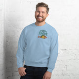 Design of Fishin For Tacos - Unisex Sweatshirt , the colour is