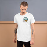 Design of Fishin For Tacos - Unisex t-shirt , the colour is