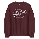 Design of FULL SEND - Unisex Sweatshirt , the colour is Maroon