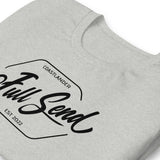 Design of FULL SEND - Unisex t-shirt , the colour is