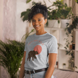 Design of Keep Her Wild - Womens - Short-Sleeve T-Shirt , the colour is