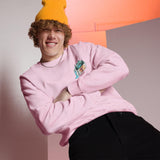 Design of Lucky Lager Scenery Design - Unisex Sweatshirt , the colour is