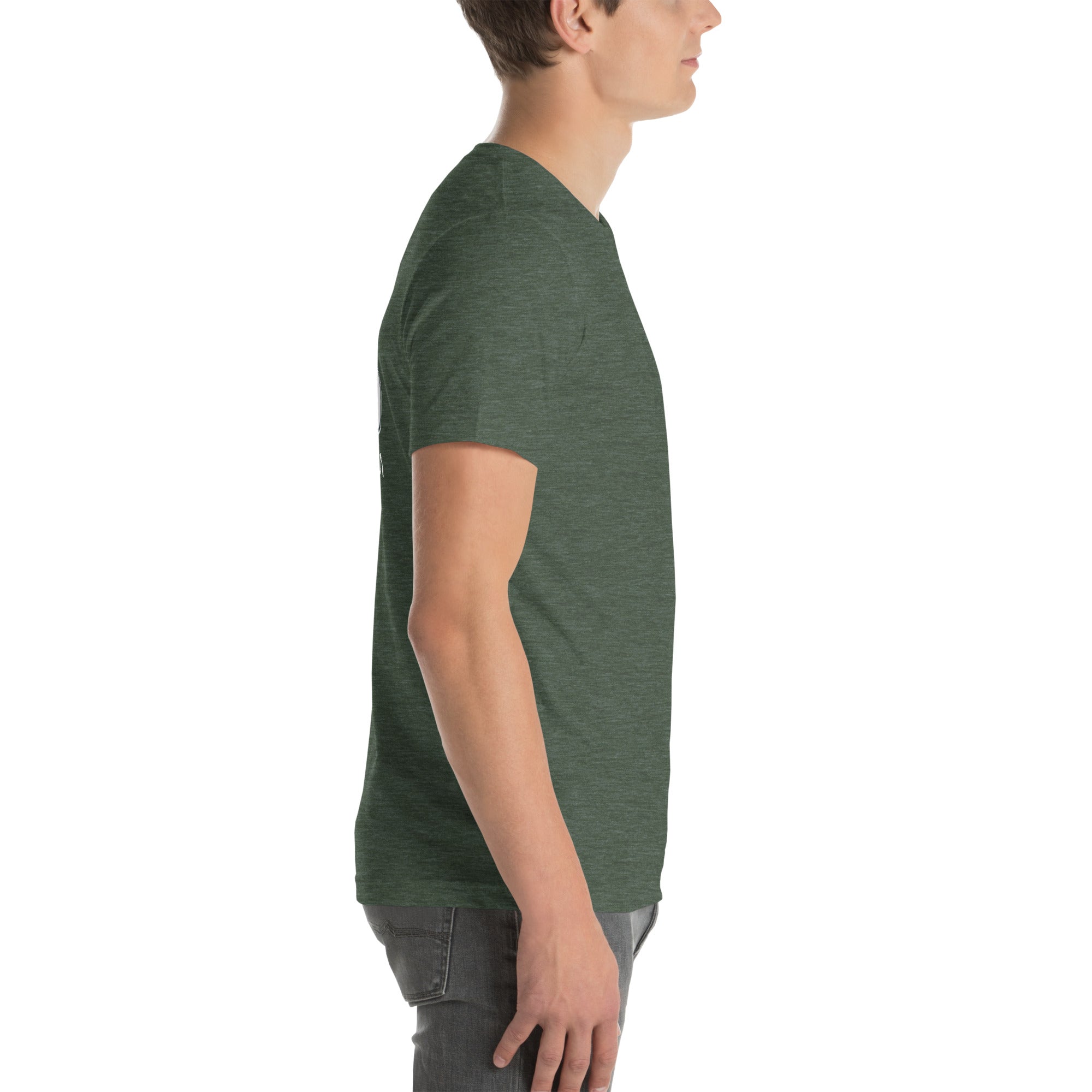 Design of Lucky Lager Scenery Design - Unisex t-shirt , the colour is