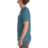 Design of Lucky Lager Scenery Design - Unisex t-shirt , the colour is