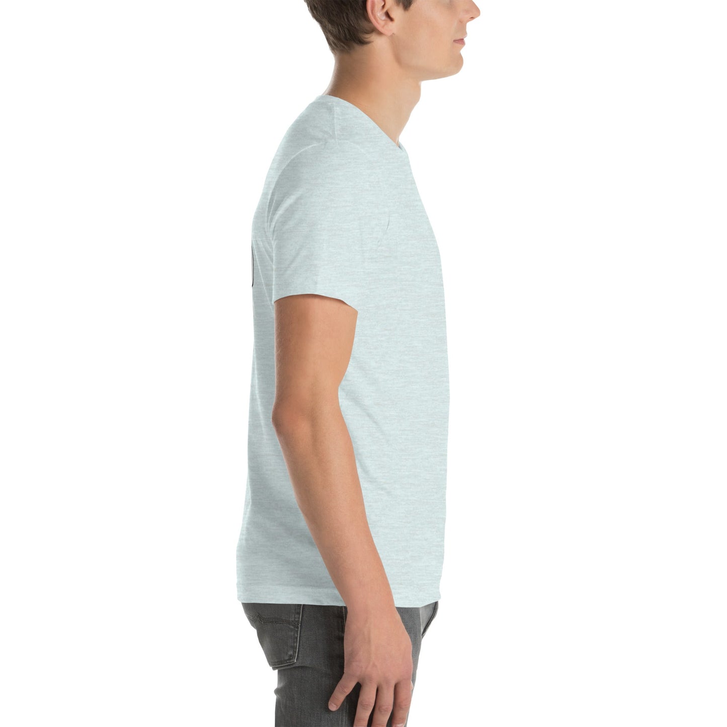 Design of Lucky Lager Scenery Design - Unisex t-shirt , the colour is