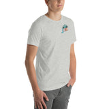 Design of Lucky Lager Scenery Design - Unisex t-shirt , the colour is