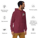 Design of Lucky Lager Scenic Waterfall - Unisex Hoodie , the colour is