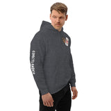 Design of Lucky Lager - Stump - Heart - Unisex Hoodie , the colour is