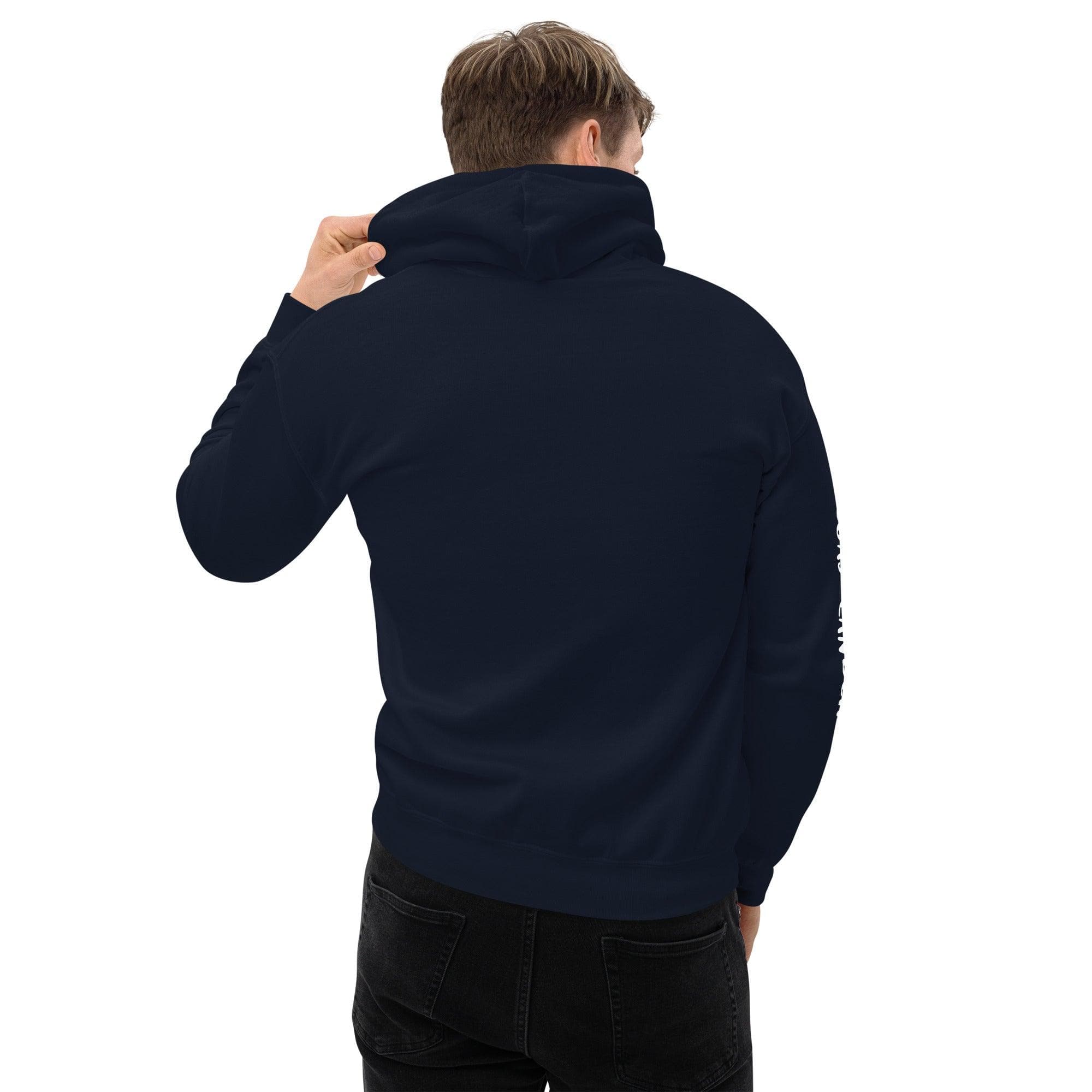 Design of Lucky Lager - Stump - Heart - Unisex Hoodie , the colour is