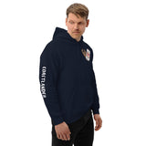 Design of Lucky Lager - Stump - Heart - Unisex Hoodie , the colour is