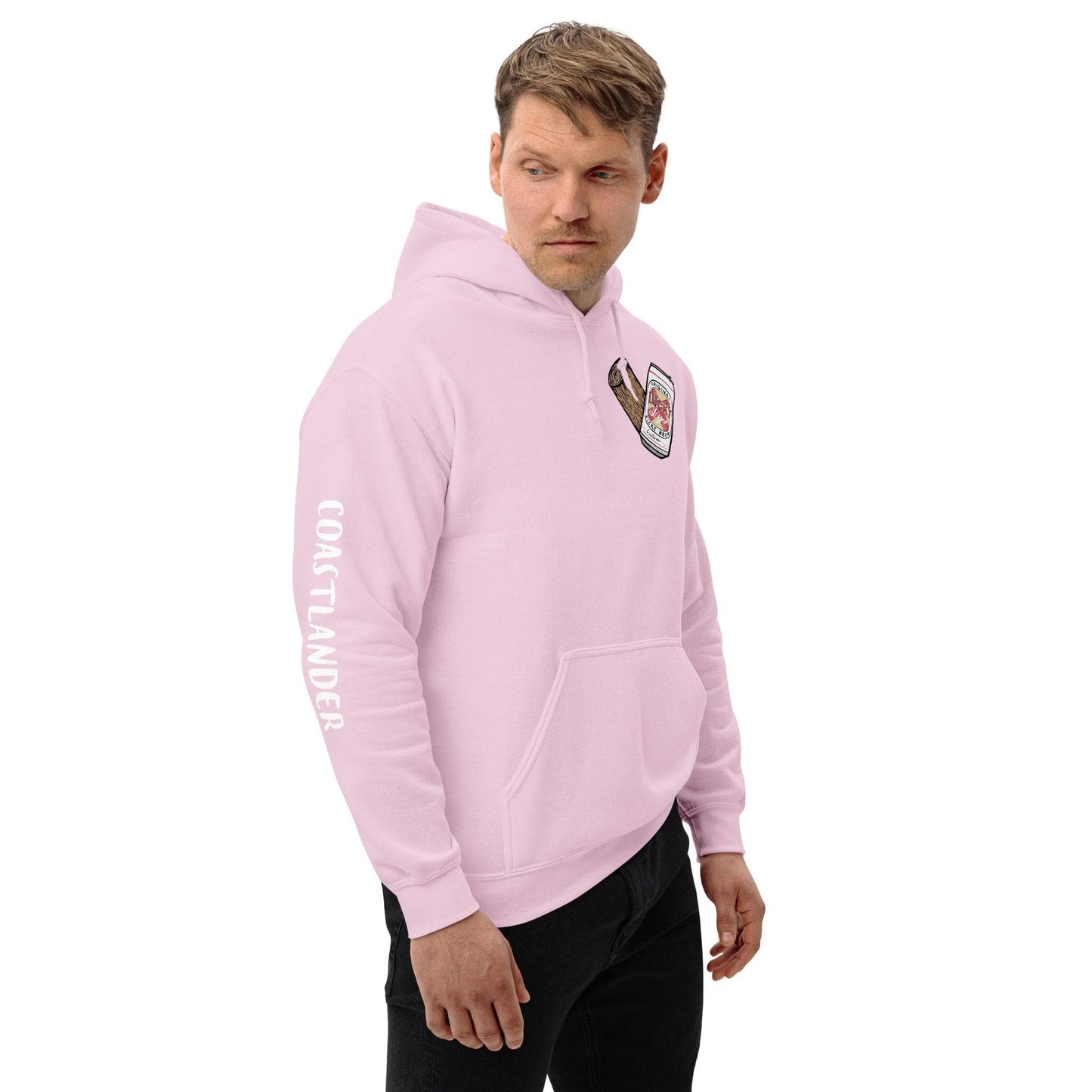 Design of Lucky Lager - Stump - Heart - Unisex Hoodie , the colour is