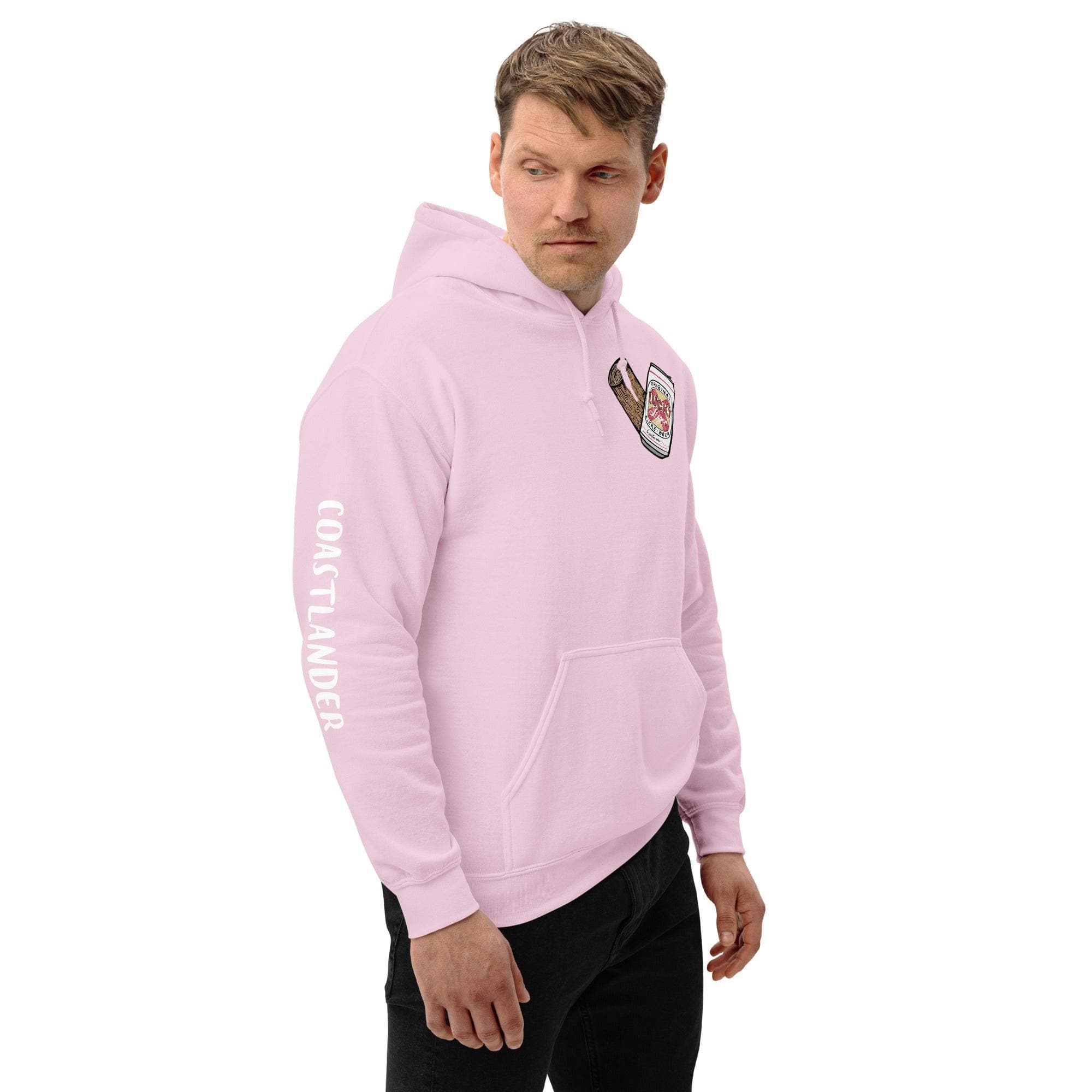 Design of Lucky Lager - Stump - Heart - Unisex Hoodie , the colour is