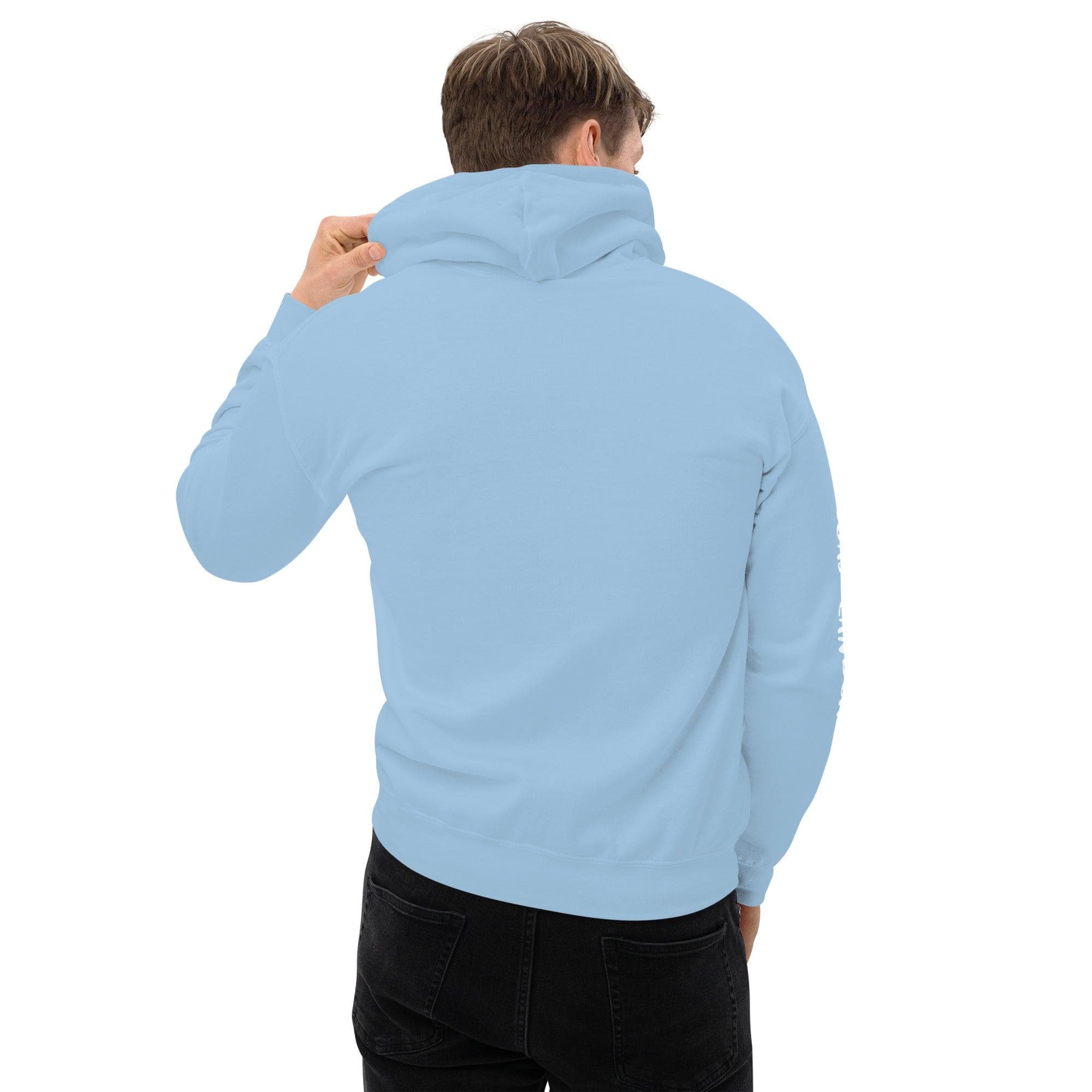 Design of Lucky Lager - Stump - Heart - Unisex Hoodie , the colour is