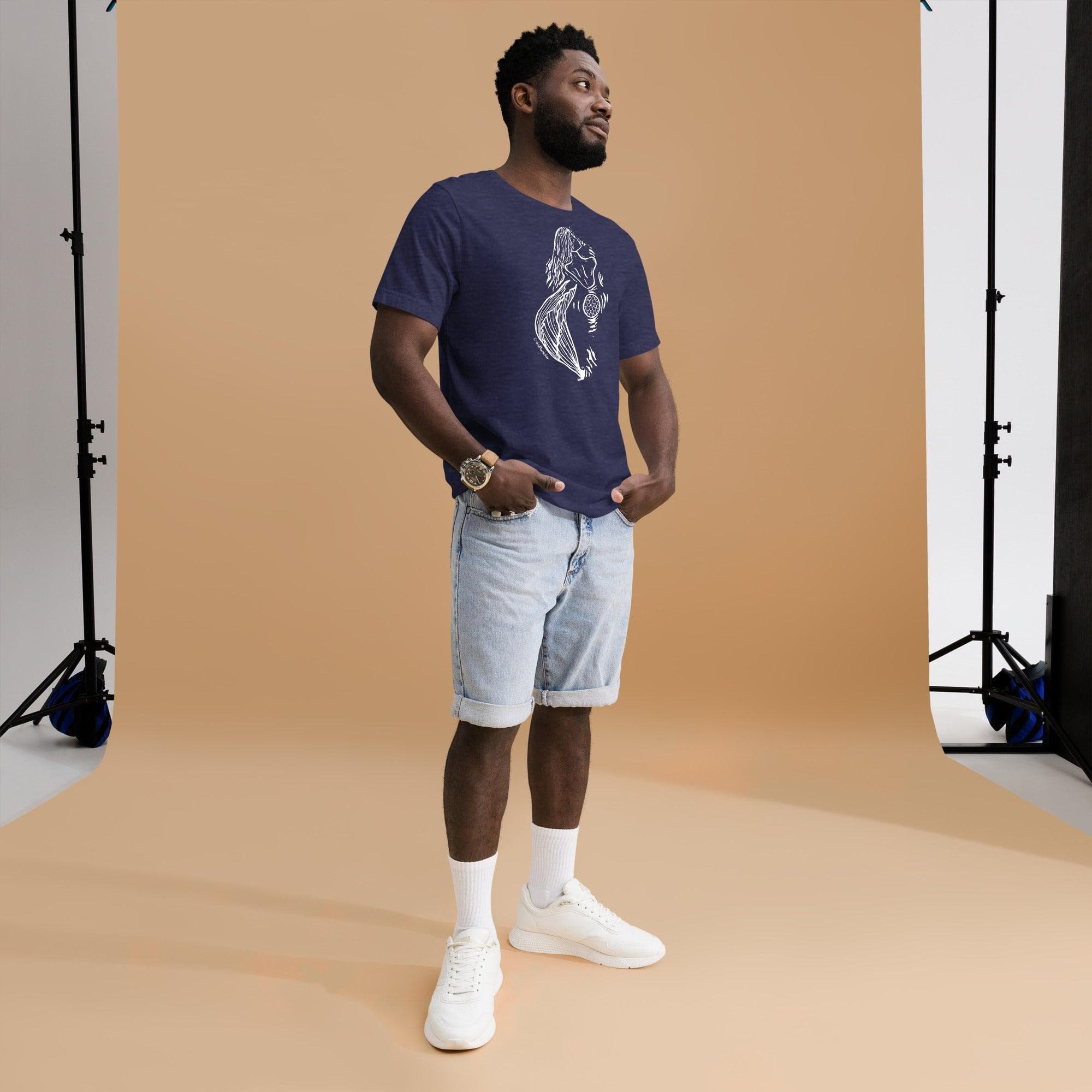 Design of Mermaid Booty - Unisex t-shirt , the colour is