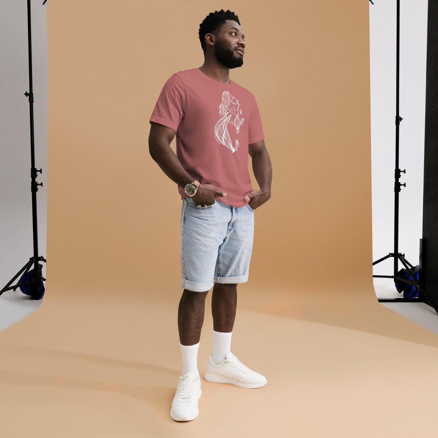 Design of Mermaid Booty - Unisex t-shirt , the colour is