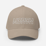 Design of North Islander - FLEXFIT - Structured Twill Cap , the colour is Khaki
