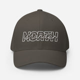Design of North Islander - FLEXFIT - Structured Twill Cap , the colour is Dark Grey
