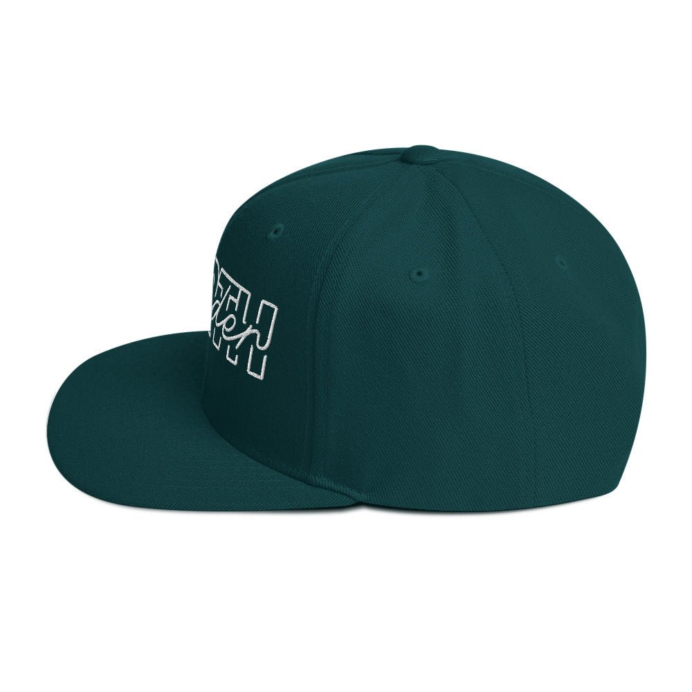 Design of North Islander - Snapback Hat , the colour is
