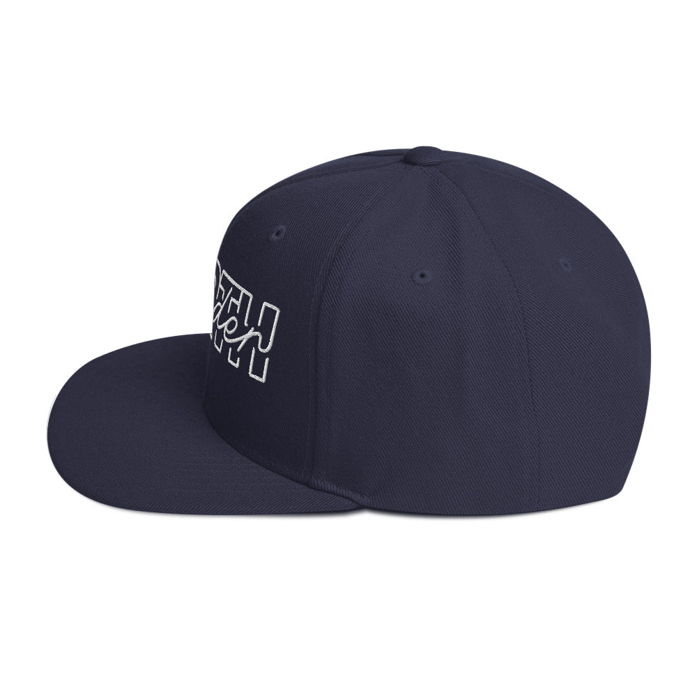Design of North Islander - Snapback Hat , the colour is