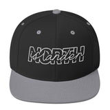 Design of North Islander - Snapback Hat , the colour is Black Silver