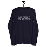 Design of NORTH ISLANDER - Unisex Long Sleeve Tee , the colour is Navy