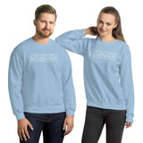 Design of NORTH ISLANDER - Unisex Sweatshirt , the colour is Light Blue