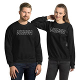 Design of NORTH ISLANDER - Unisex Sweatshirt , the colour is Black