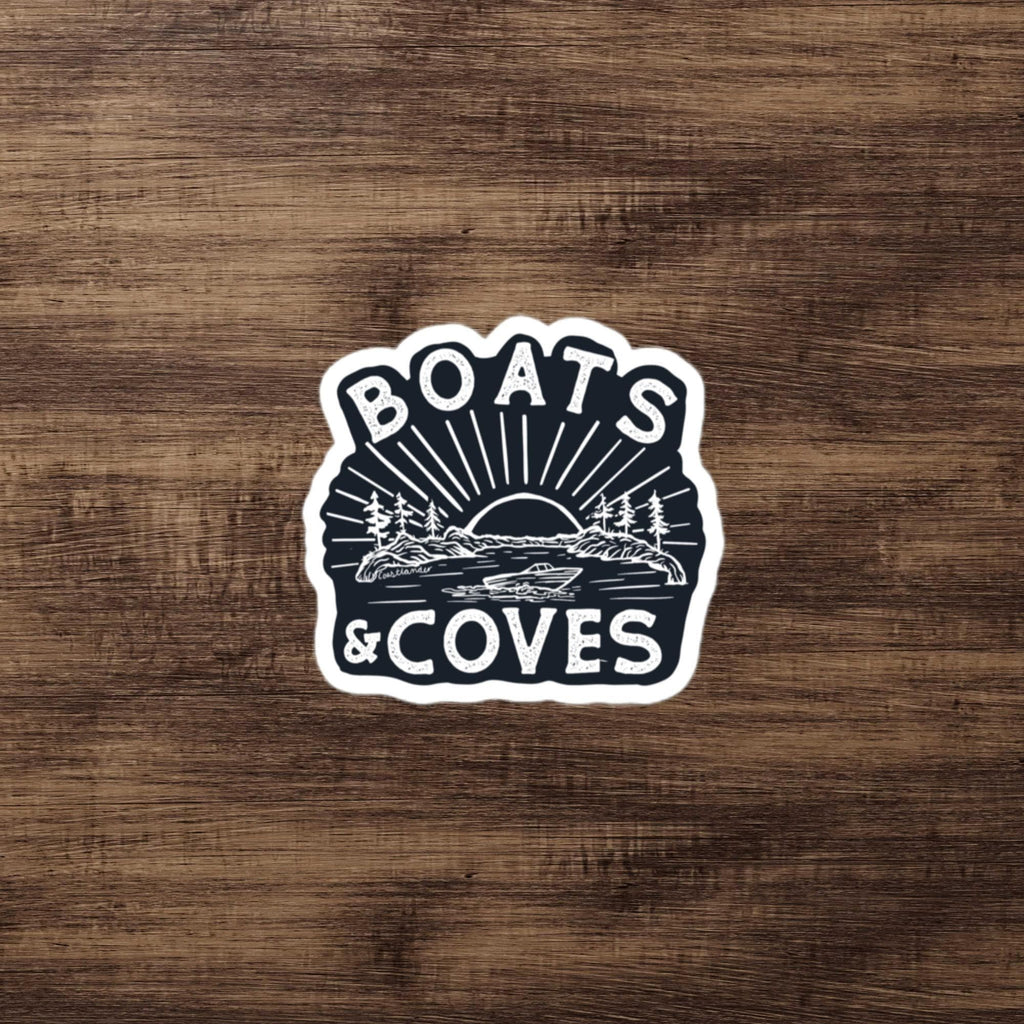 Design of oats & Coves - Sticker , the colour is