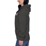 Design of Octopus Vancouver Island Kraken - on back - Unisex Hoodie , the colour is