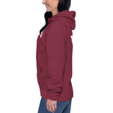 Design of Octopus Vancouver Island Kraken - on back - Unisex Hoodie , the colour is