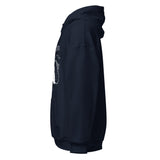 Design of Octopus Wrapped Around Vancouver Island - Gildan Unisex Hoodie , the colour is