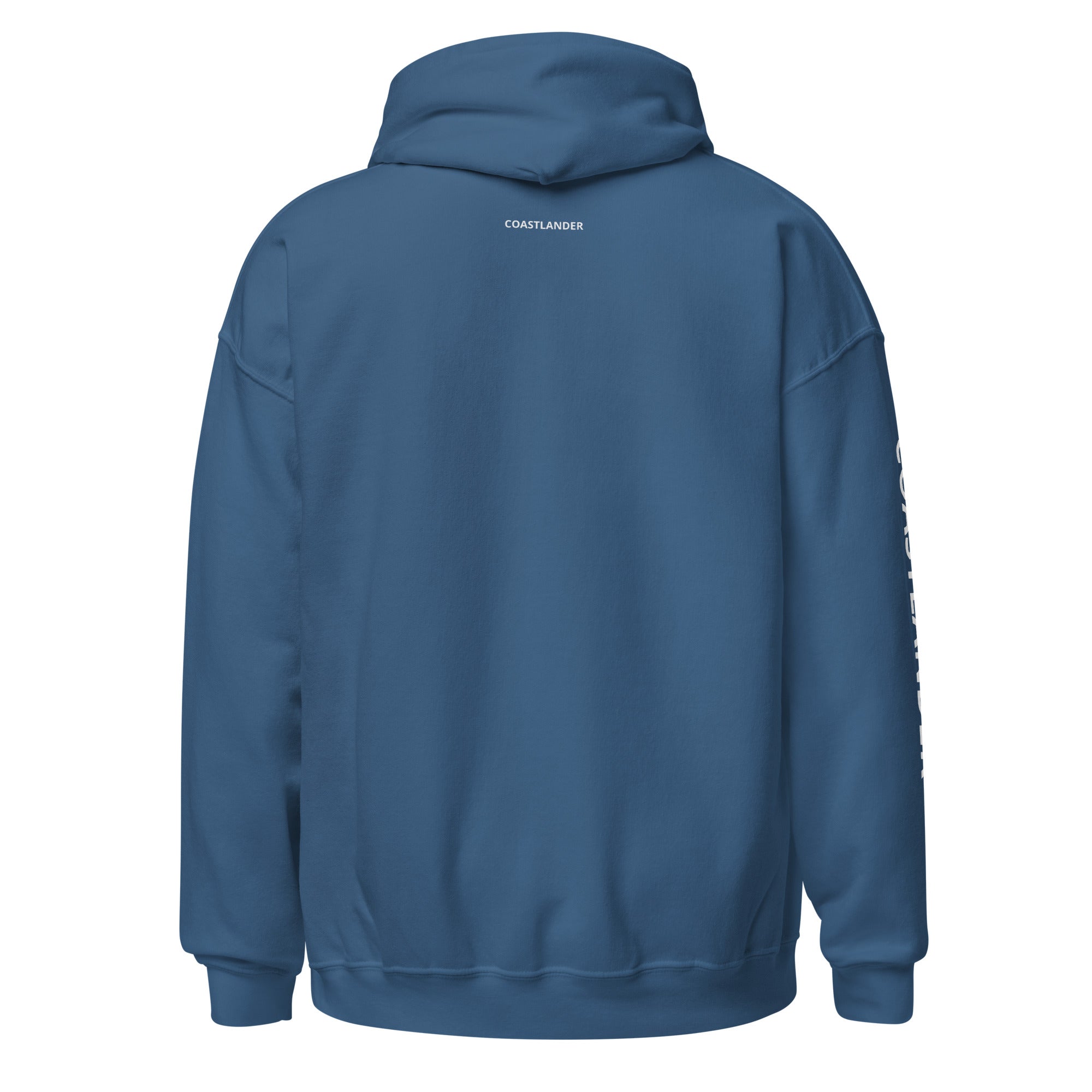 Design of Octopus Wrapped Around Vancouver Island - Gildan Unisex Hoodie , the colour is