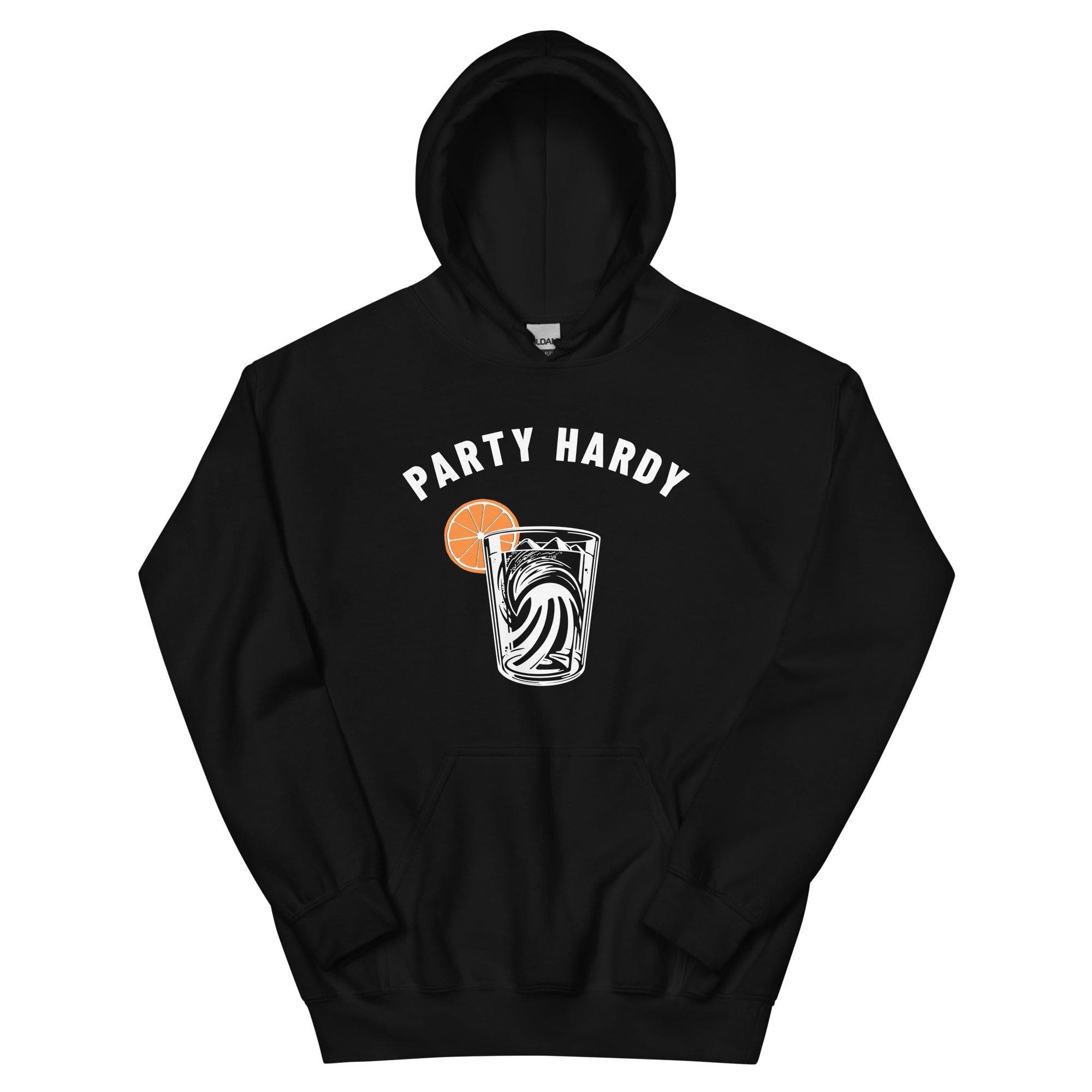 Design of Party Hardy - Gildan Unisex Hoodie , the colour is 2XL
