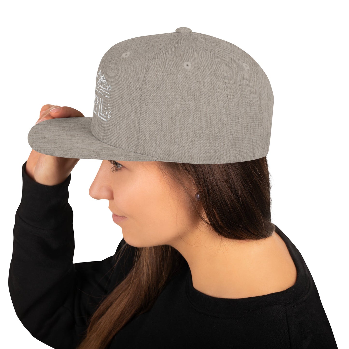 Design of Port McNaill - Snapback Hat , the colour is