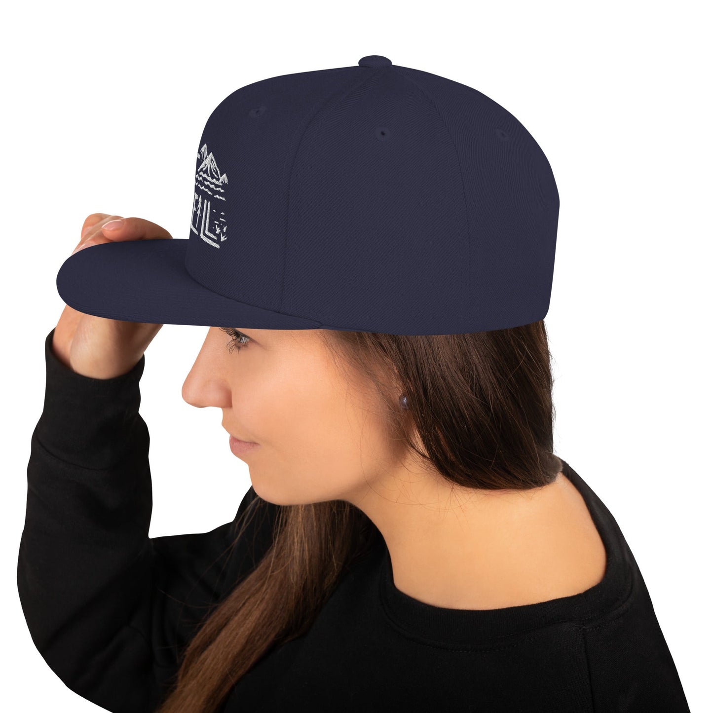 Design of Port McNaill - Snapback Hat , the colour is