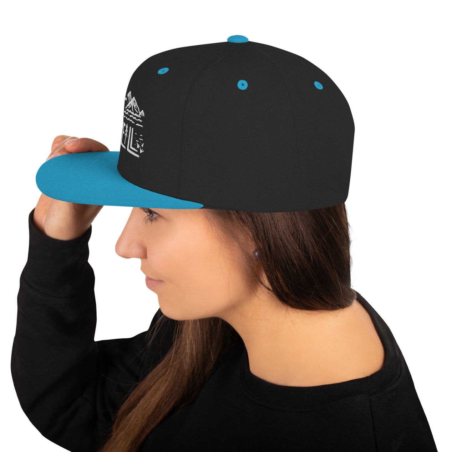 Design of Port McNaill - Snapback Hat , the colour is