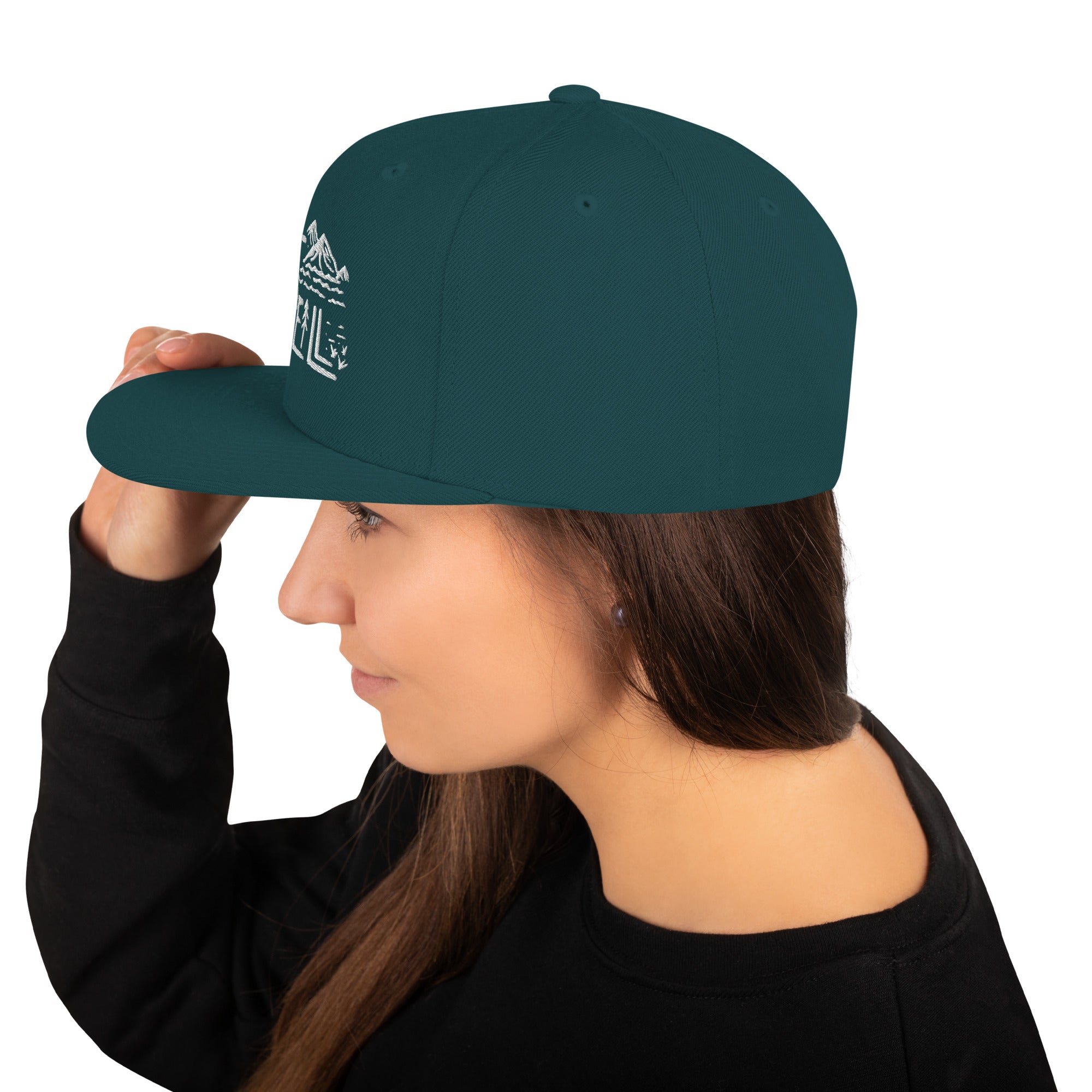 Design of Port McNaill - Snapback Hat , the colour is