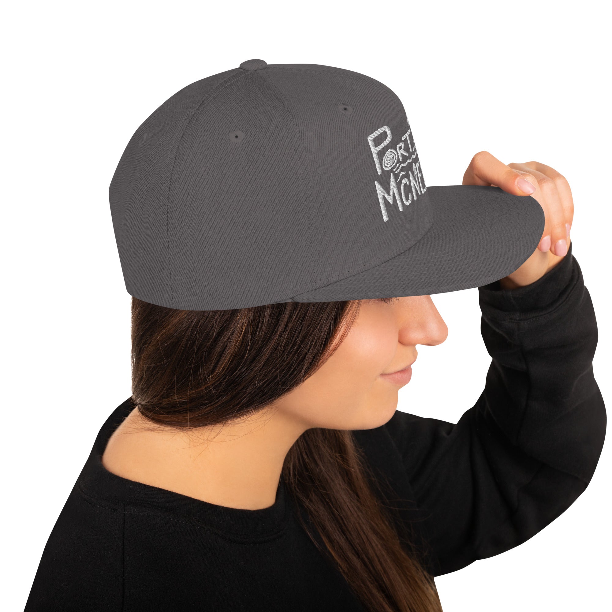 Design of Port McNaill - Snapback Hat , the colour is