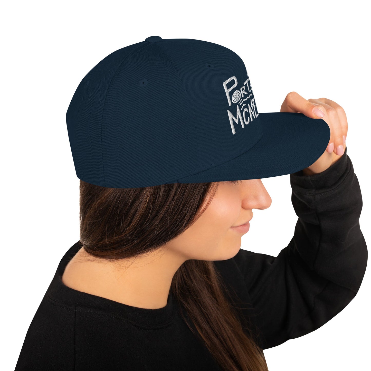 Design of Port McNaill - Snapback Hat , the colour is