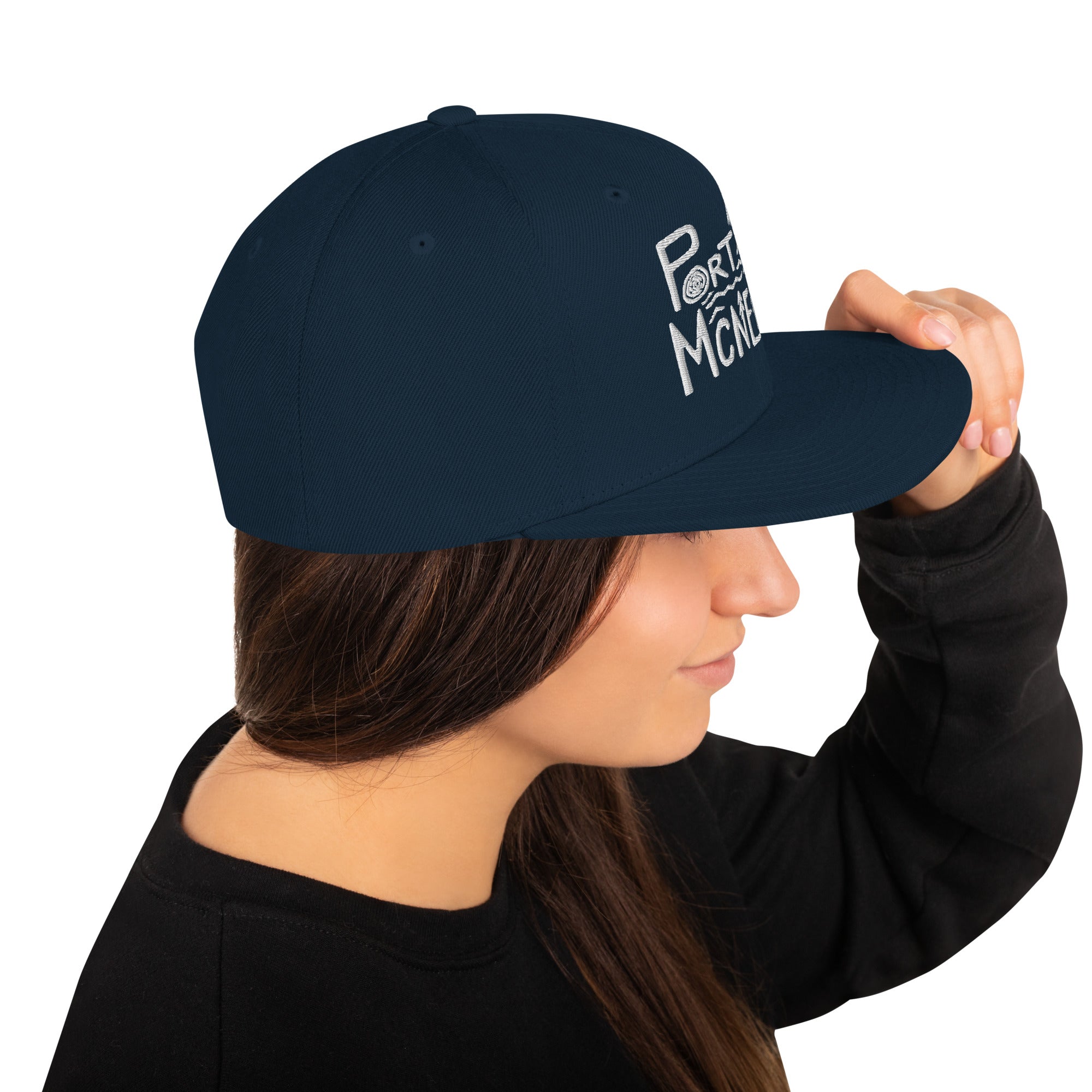 Design of Port McNaill - Snapback Hat , the colour is