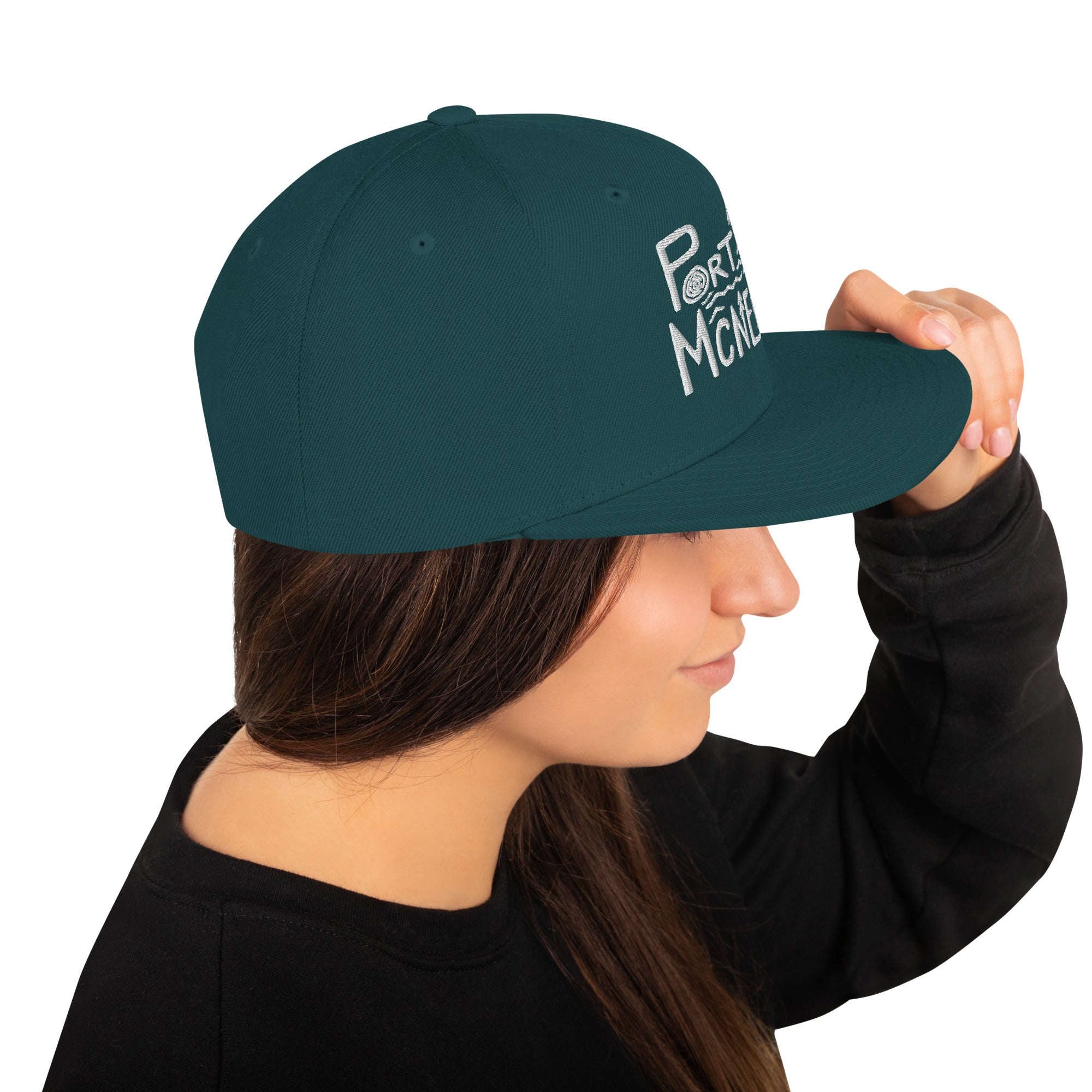 Design of Port McNaill - Snapback Hat , the colour is