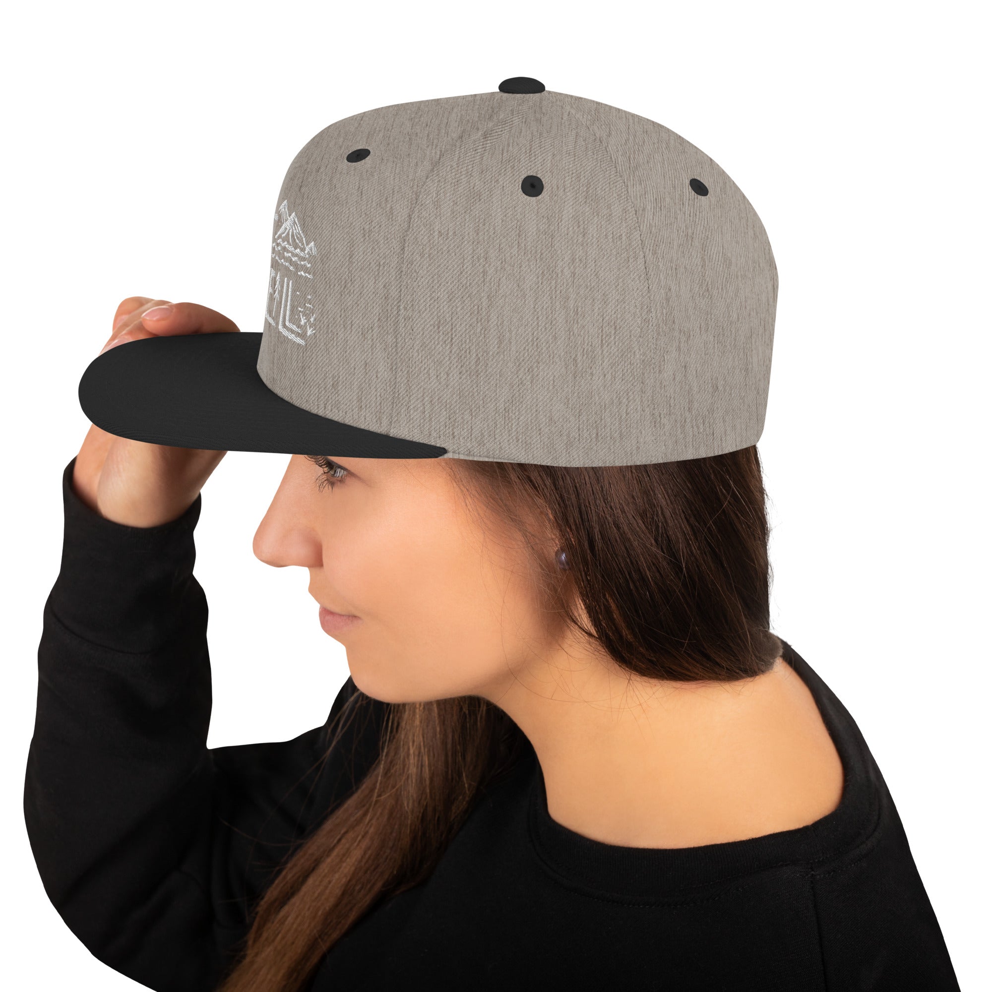 Design of Port McNaill - Snapback Hat , the colour is