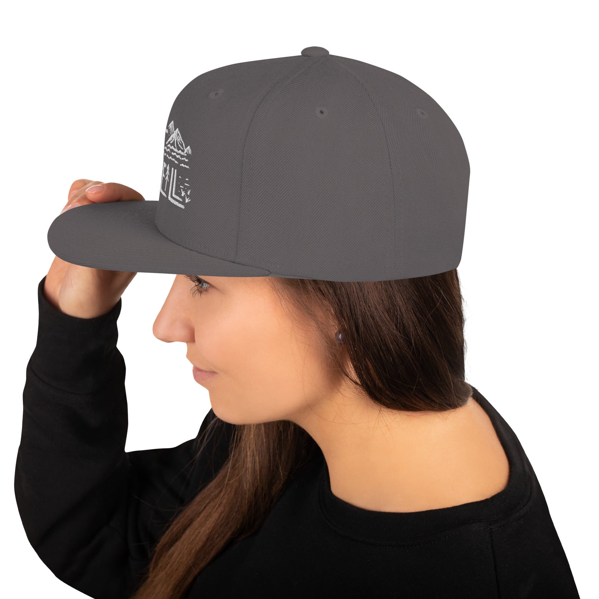 Design of Port McNaill - Snapback Hat , the colour is