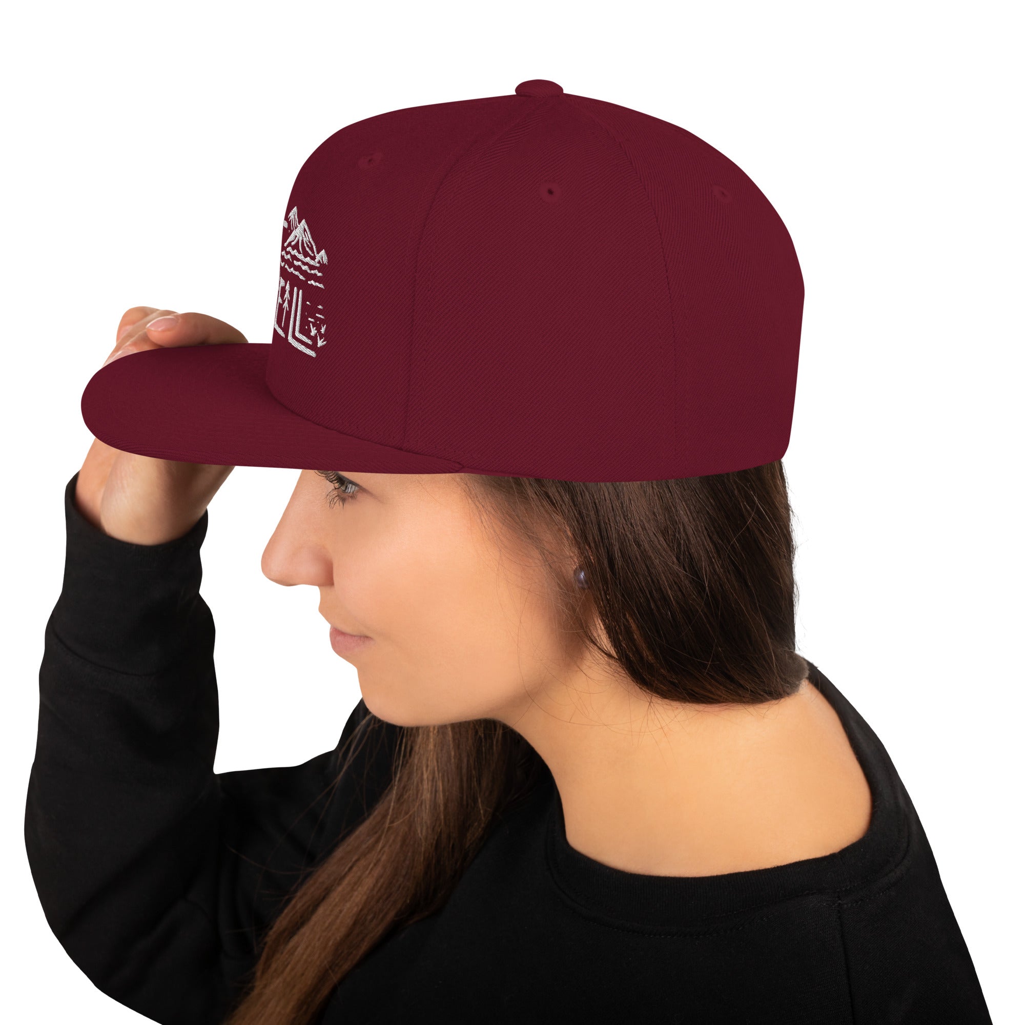 Design of Port McNaill - Snapback Hat , the colour is