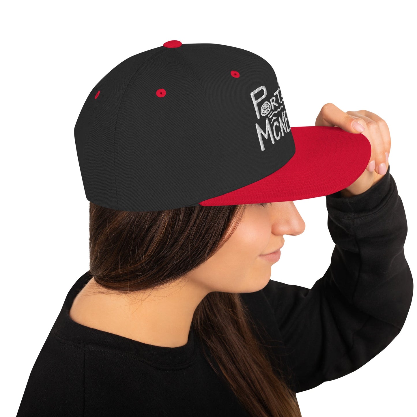 Design of Port McNaill - Snapback Hat , the colour is