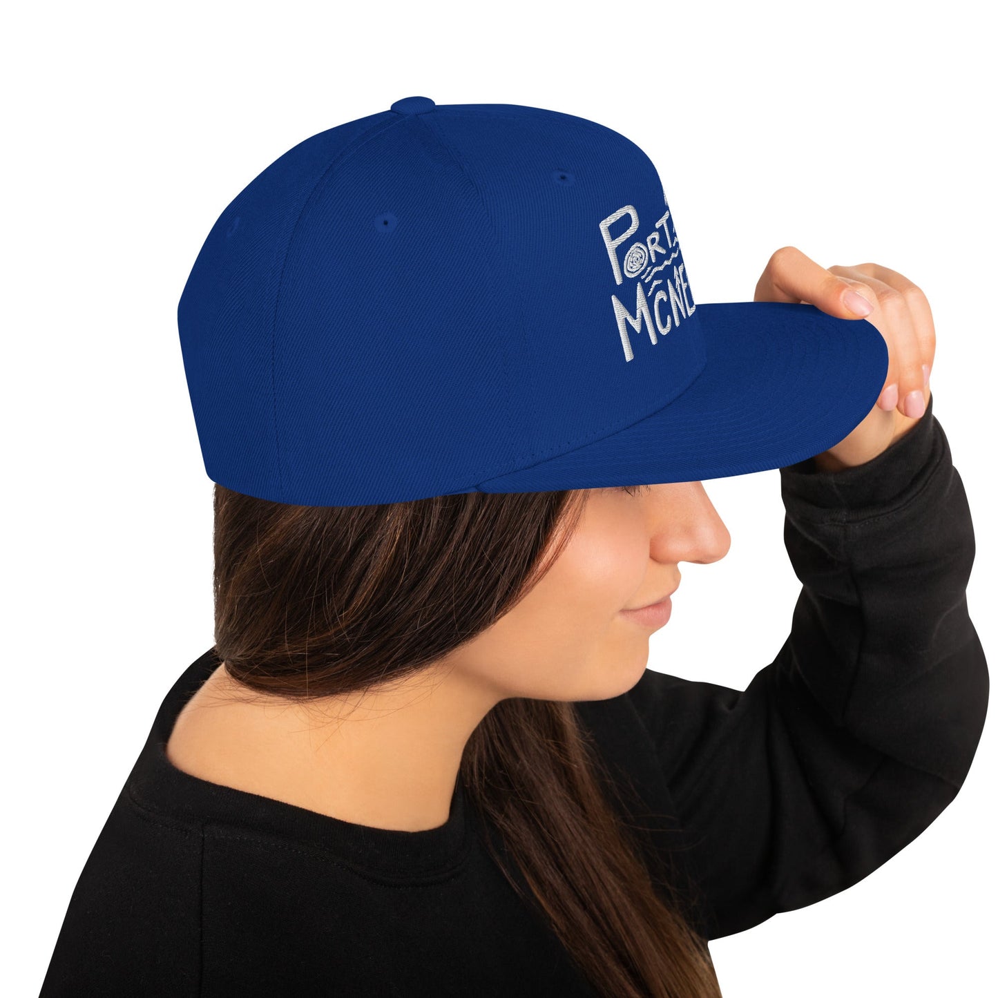 Design of Port McNaill - Snapback Hat , the colour is